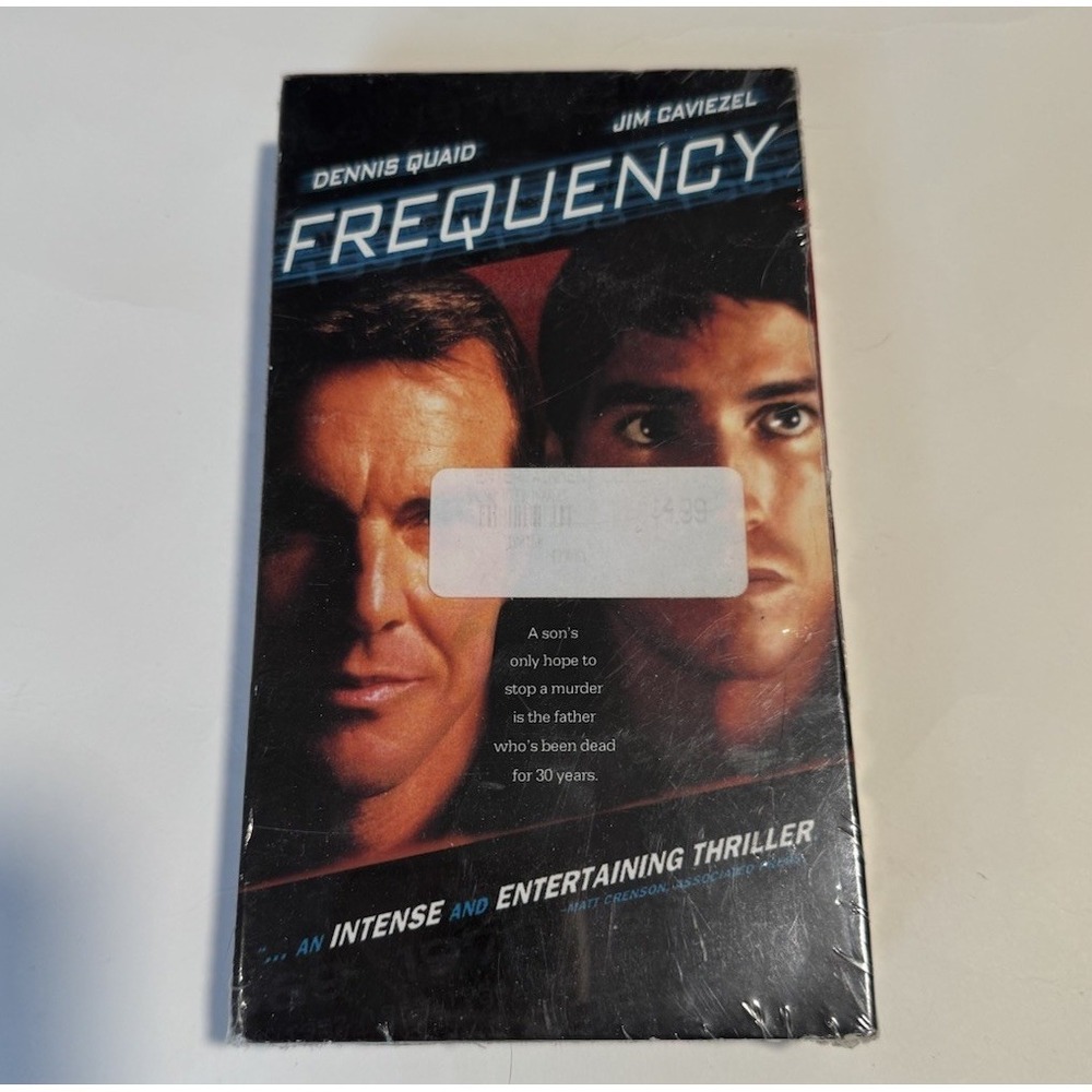 Frequency 2000 VHS Y2K NEW SEALED